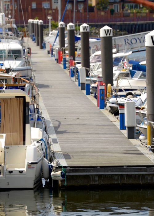 Flexi berthing at Royal Quays