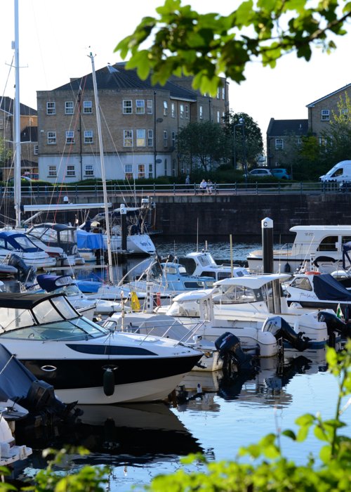 Berthing at Penarth 