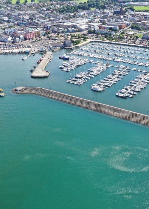 boatfolk bangor marina aerial view hero 