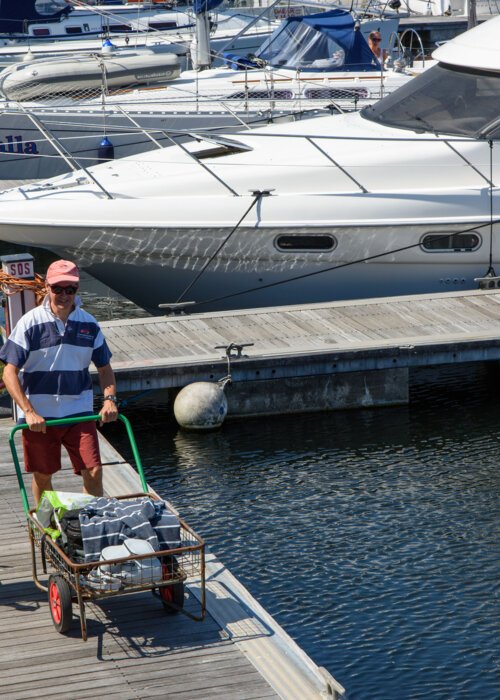 Visiting Penarth Marina 