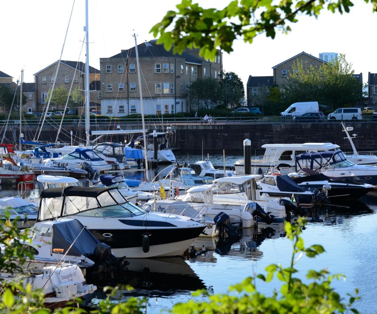 Berthing at Penarth 