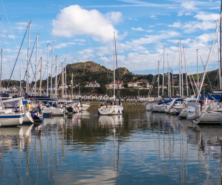 Getting to Conwy Marina 