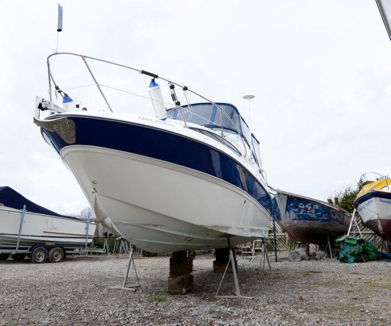 Storage ashore at Haslar