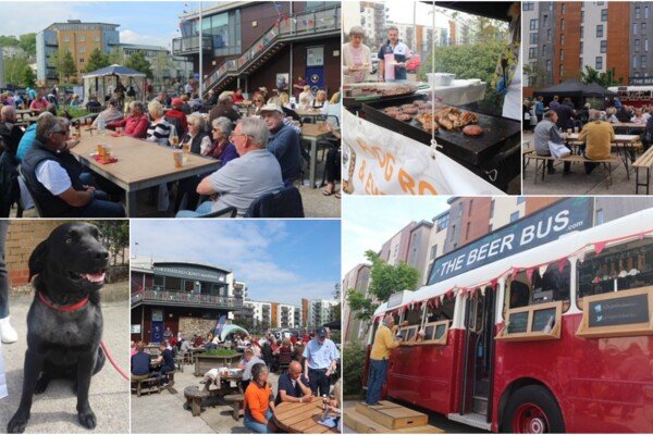 Portishead marina BBQ Collage 