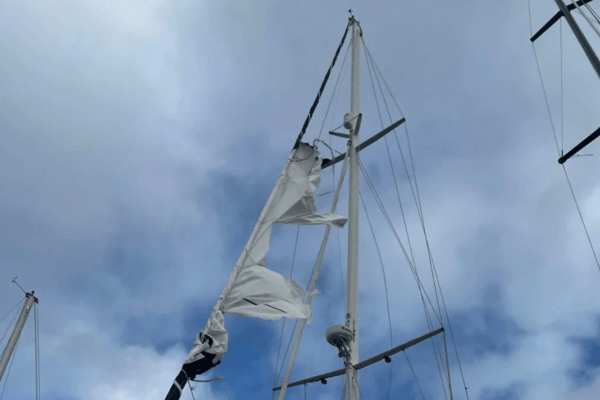 Shredded sails 