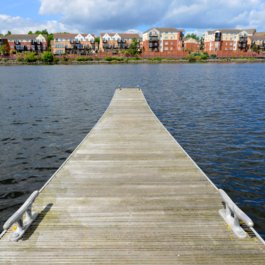 Royal Quays pontoon