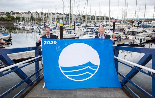 Bangor Marina Wins 2020 Blue Flag Award 