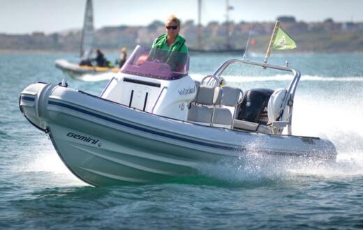 Gemini II RIB, great fun for the whole family at Portland marina 