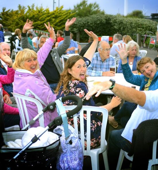 Berth holders party at Portland Marina 