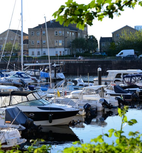 Berthing at Penarth 