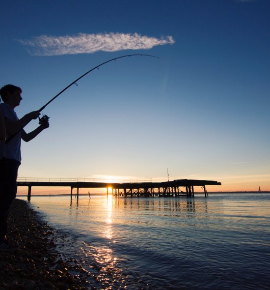 Evening Fishing Totland 