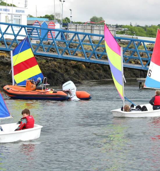 Rhu Junior sailing 