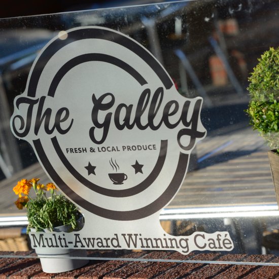 The Galley Cafe at Penarth marina 