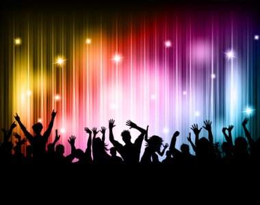 party background vector 