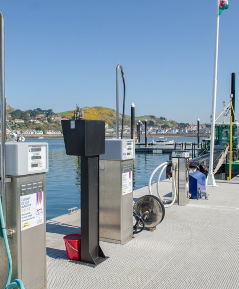 boatfolk conwy marina services and faciltiies fuel 