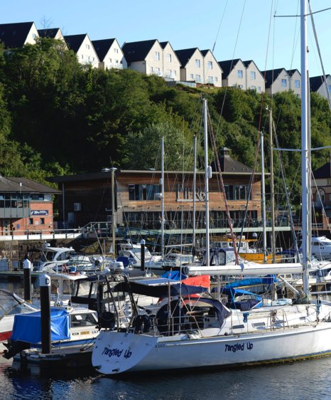 Pier 64 Restaurant and Bar at Penarth marina 